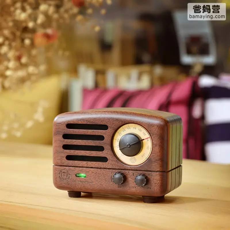 猫王小王子音响复古精致有情调,猫王小王子胡桃木音响测评