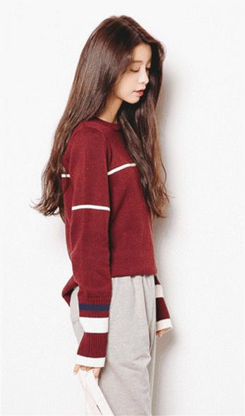 冬天里的一抹冷色系,冬天适合穿暖色系