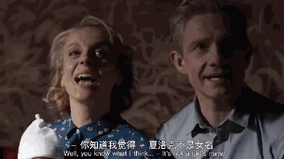 卷福拍神探夏洛克时多大,卷福华生打架