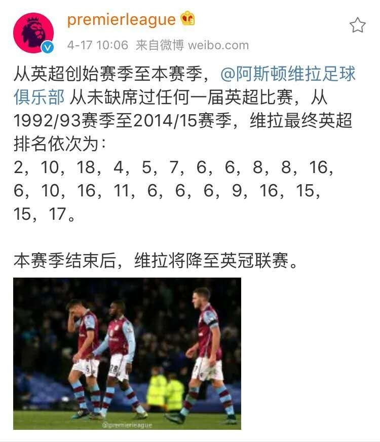 英超2016年足总杯冠军,2016年英超各队身价排名