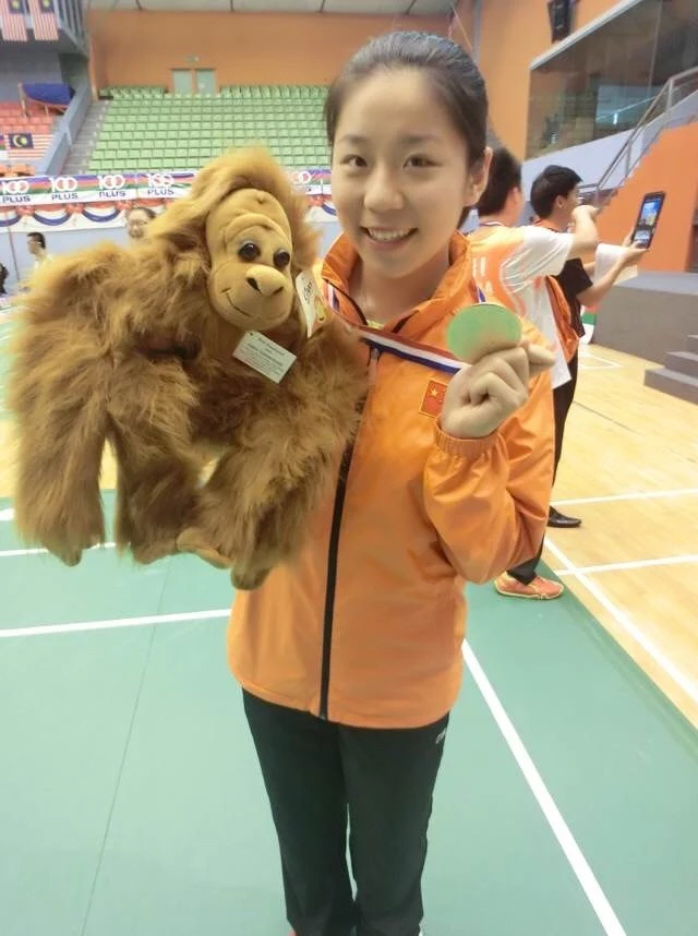 贾一凡天津羽毛球队,国羽贾一凡的照片