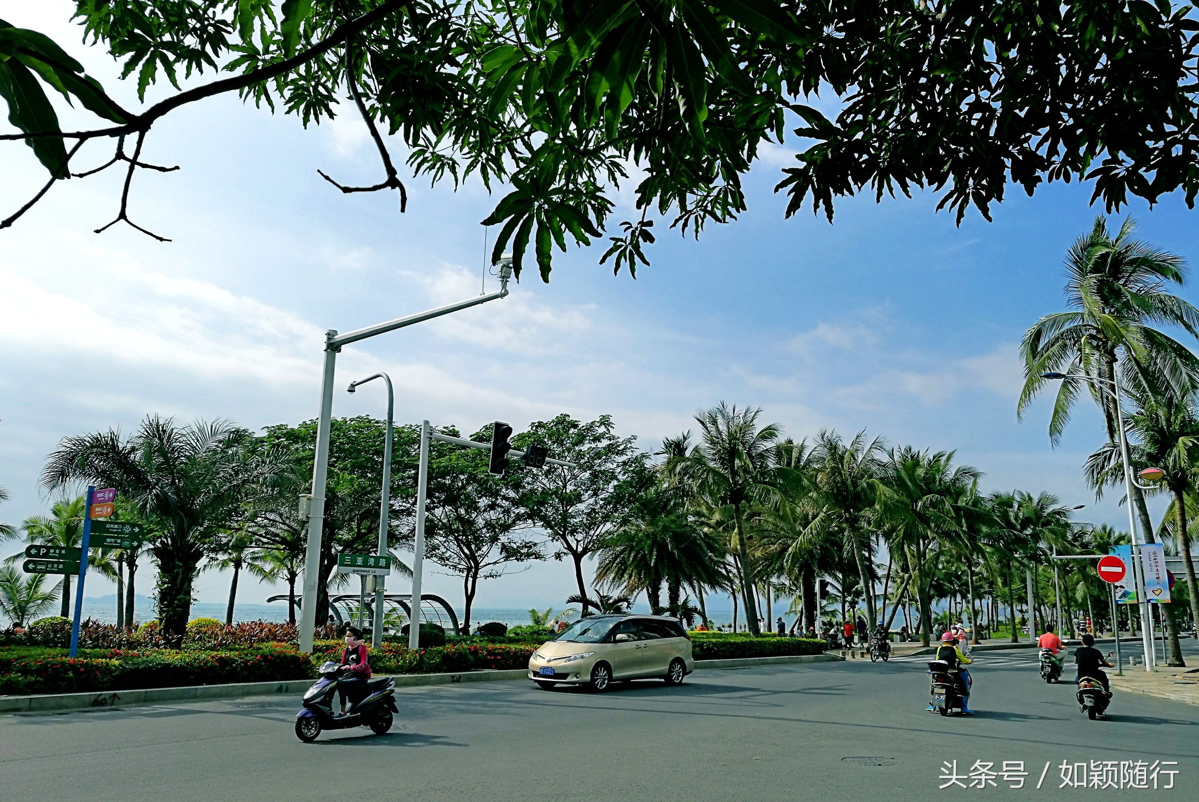 三亚湾之上一颗璀璨明珠,三亚太阳湾最美海湾