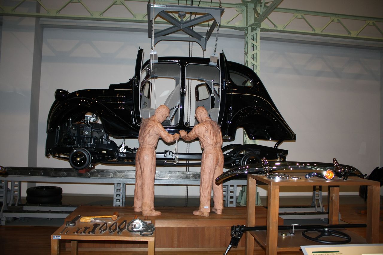 日本丰田全球工厂有哪些,走进日本丰田汽车生产车间