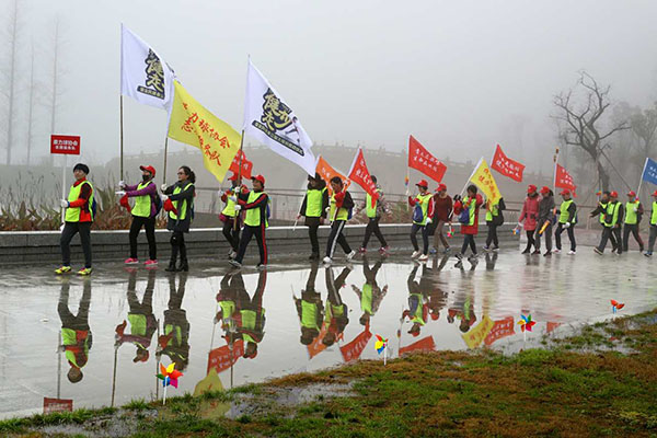 泰州市新春健康健步走活动,健步走全民健身活动