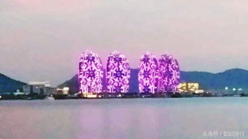 三亚地标美丽凤凰岛,三亚的凤凰岛与海花岛