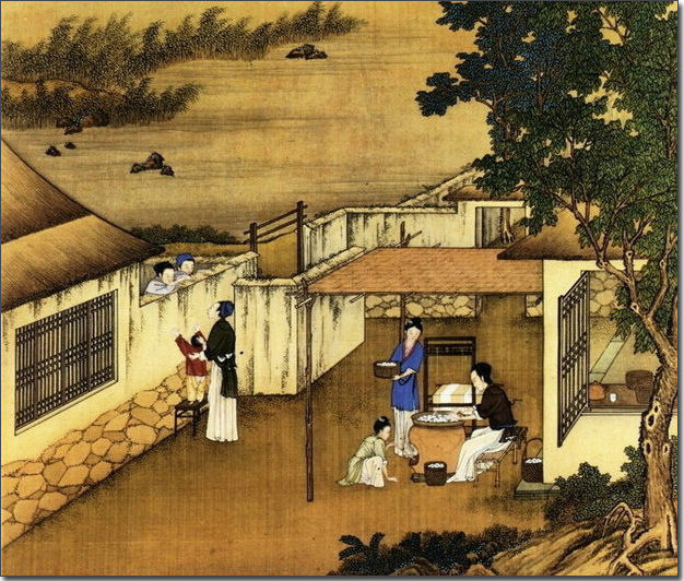 二十四节气24幅古画24首诗,二十四节气古画欣赏图