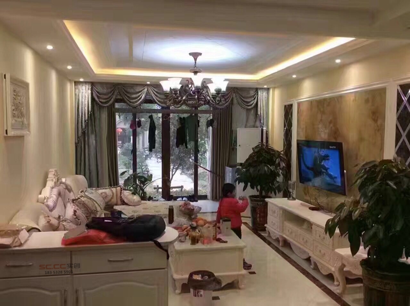 星雨华府内部环境,星雨华府雨天景观