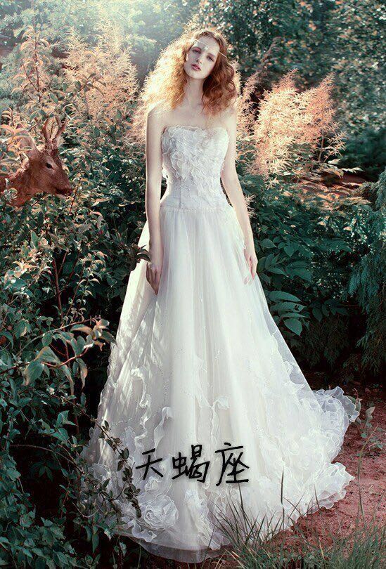 十二星座水晶婚纱射手座最美,十二星座的浪漫婚纱