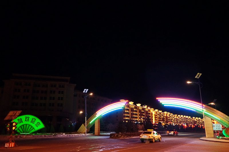 穿越内蒙古大草原雪景,来内蒙古大草原看雪