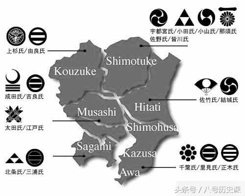 日本战国时代的各大名的家徽一览和二战德国的军徽有一拼