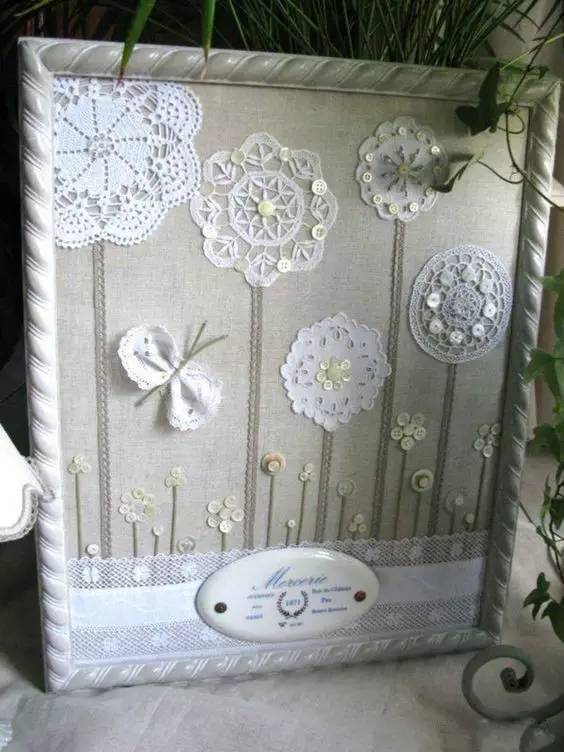 好看的蕾丝花,布艺蕾丝玫瑰花简单方法