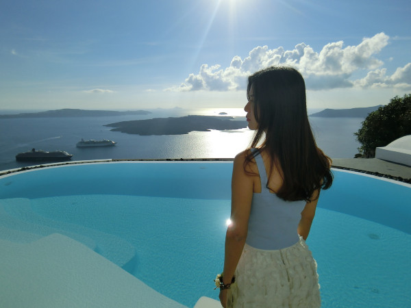 希腊圣托里尼爱琴海蜜月旅行,希腊圣托里尼深度风情之旅