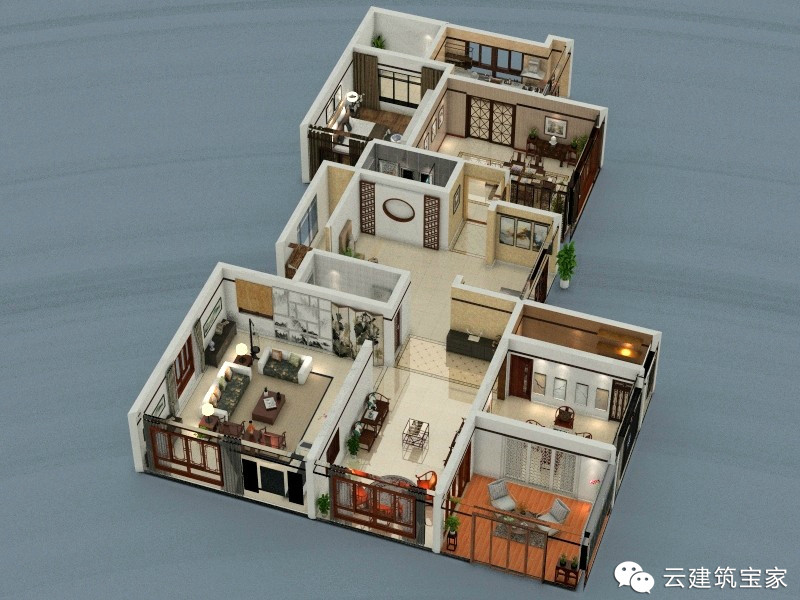 收藏家请甲级设计院回农村建了新中式别墅，巧妙设计改善西晒问题