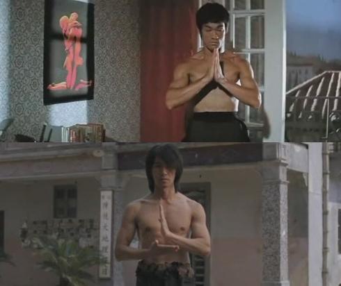 周星驰咏春vs甄子丹咏春,周星驰真是个高手粤语