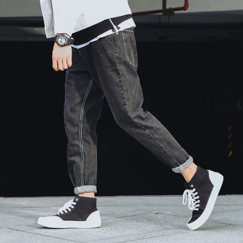 潮裤复古穿搭,好穿搭的潮裤