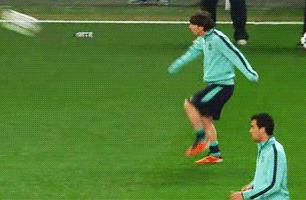 c罗足球场上搞笑瞬间,c罗训练打远角尴尬瞬间