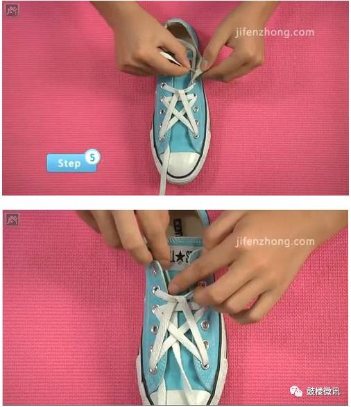 鞋带的花样系法简单又好看,鞋带的漂亮穿法