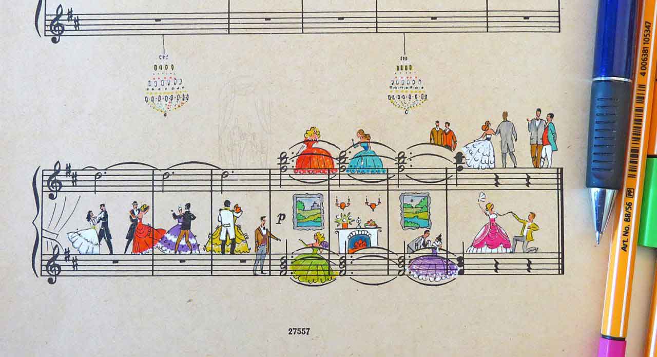 如何让五线谱音符动起来,五线谱健康动起来