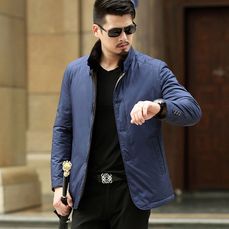 胖子男士棉衣外套加厚款丝棉夹克,爸爸穿的外套加绒显帅