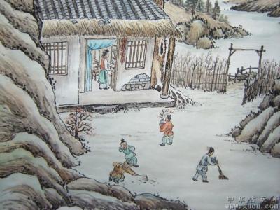 “中国年节那些美丽的诗词”之“除夕”