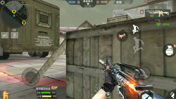 cf手游斜角跳地图点位,穿越火线手游点位技巧