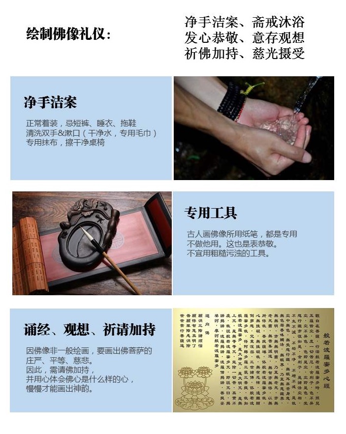 画佛画的几个要点,画佛画有什么讲究