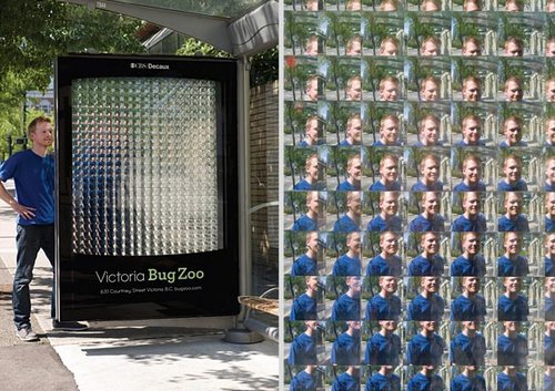 绝妙创意的公交车站