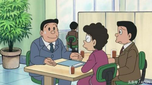 哆啦a梦大雄的爸爸做什么工作,哆啦a梦大雄的爸爸见到了奶奶
