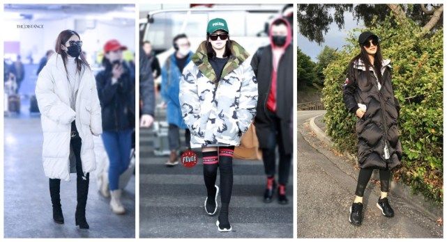 赵丽颖穿白色短款羽绒服,赵丽颖冬季穿羽绒服