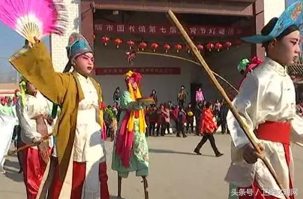 卫辉市柳卫高跷表演,卫辉市柳位高跷视频