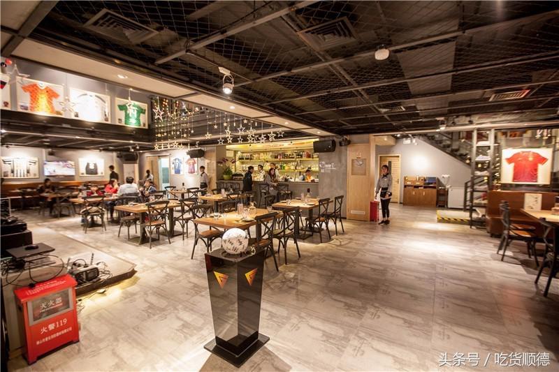 广州的足球主题餐厅,足球餐吧佛山有几家店