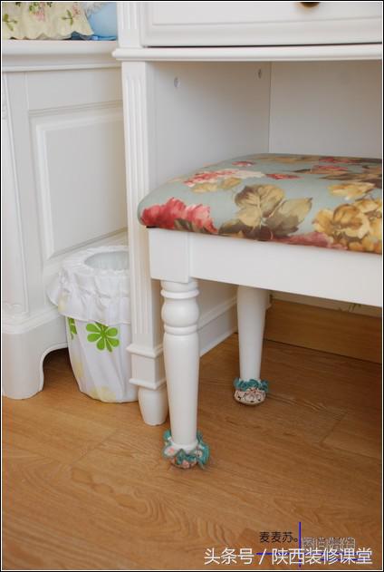 133平4室2厅2卫的四叶草户型装修,133平4室2厅2卫极简奶油风格