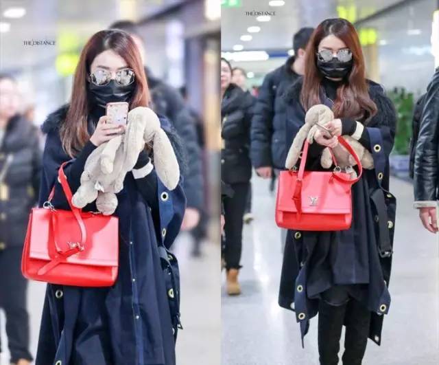 赵丽颖棕色包,赵丽颖名牌包