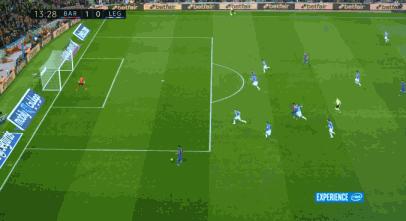 西甲内马尔破门难救主,西甲巴萨2-1马竞全场