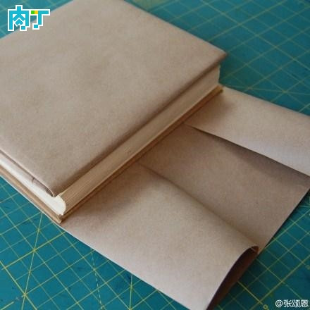 精致书皮的包法,怎样包书皮简单又好看