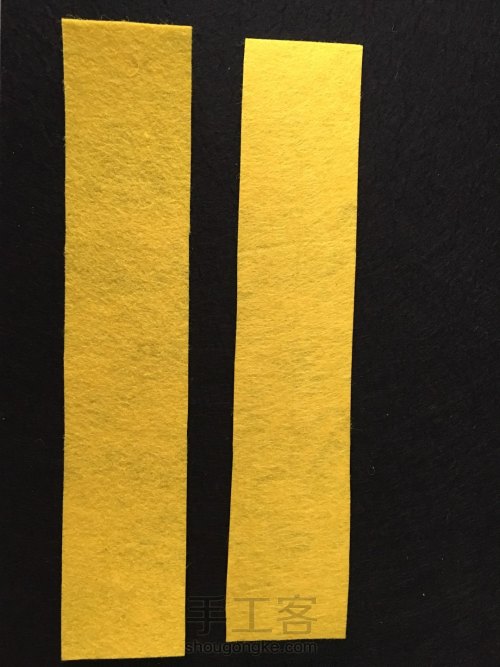 不织布太阳花教程,不织布太阳花制作图解