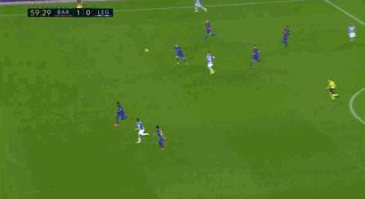 西甲内马尔破门难救主,西甲巴萨2-1马竞全场