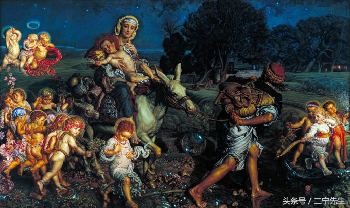 威廉霍尔曼亨特油画教程,英国画家盖伊海德作品欣赏