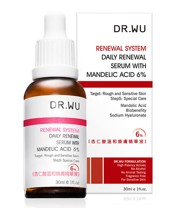 妍丽家的台湾DR.WU杏仁酸小揭底