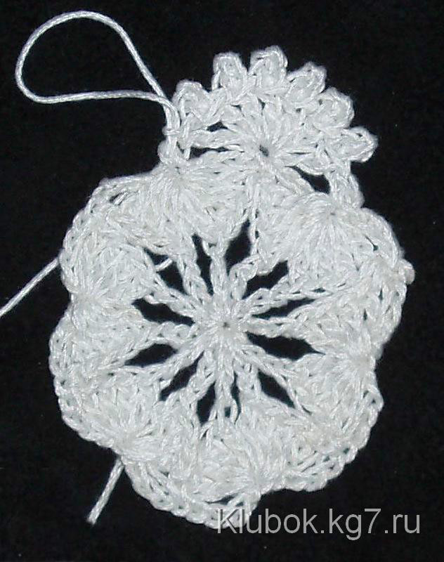 钩针钩两种颜色的花样,钩针教程六边形