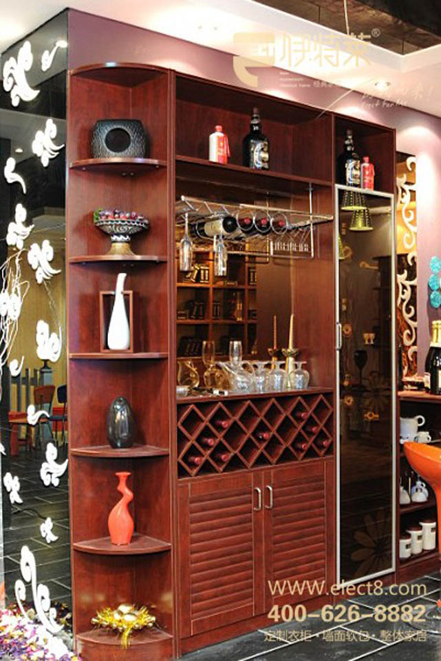 100个餐厅柜效果图,40平方餐厅包厢效果图