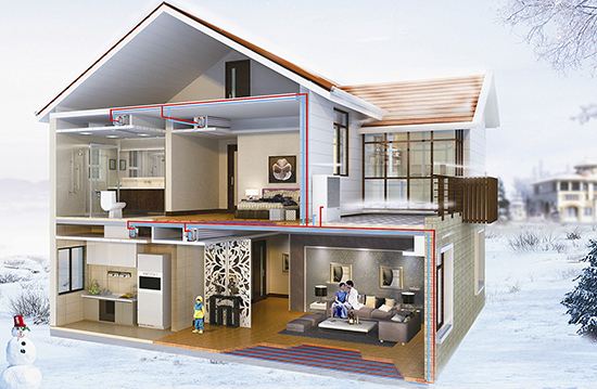 家用地暖别墅地暖安装,别墅地暖是否每层都要安装