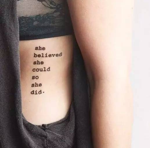 “谁再说纹身是纯装X无意义，我就让老公们去怼住他的嘴”