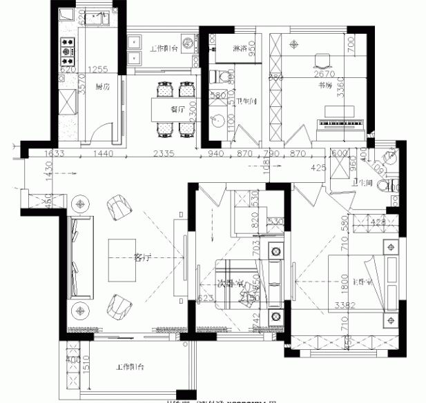 美式和现代轻奢混搭,美式与现代轻奢混搭