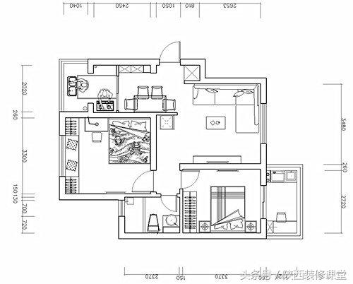40平米温馨小窝38万,最实用的小房子
