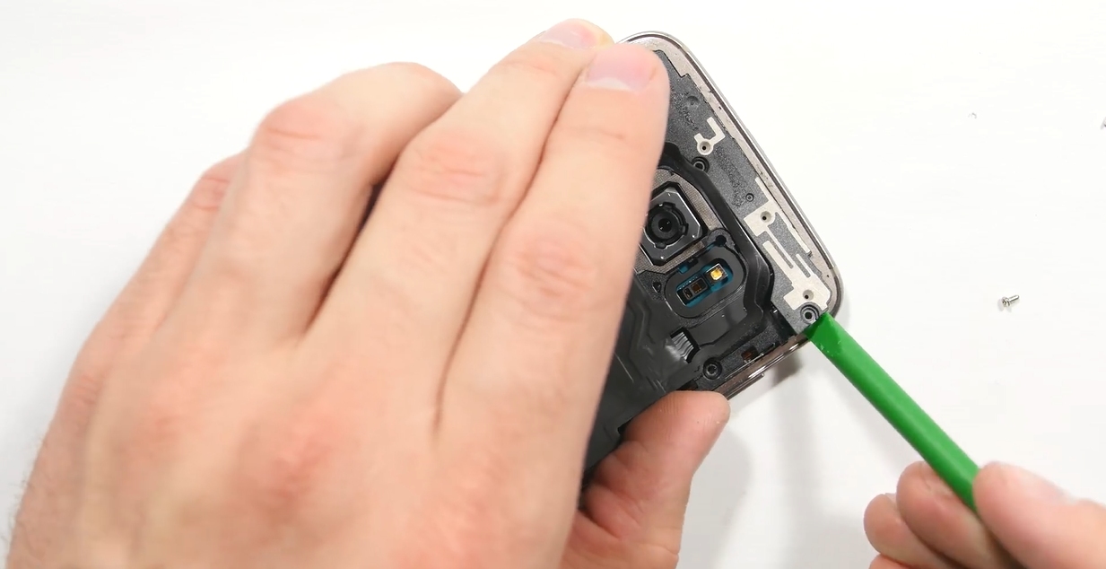 三星s7edge拆机修电源键,三星s7edge拆机视频