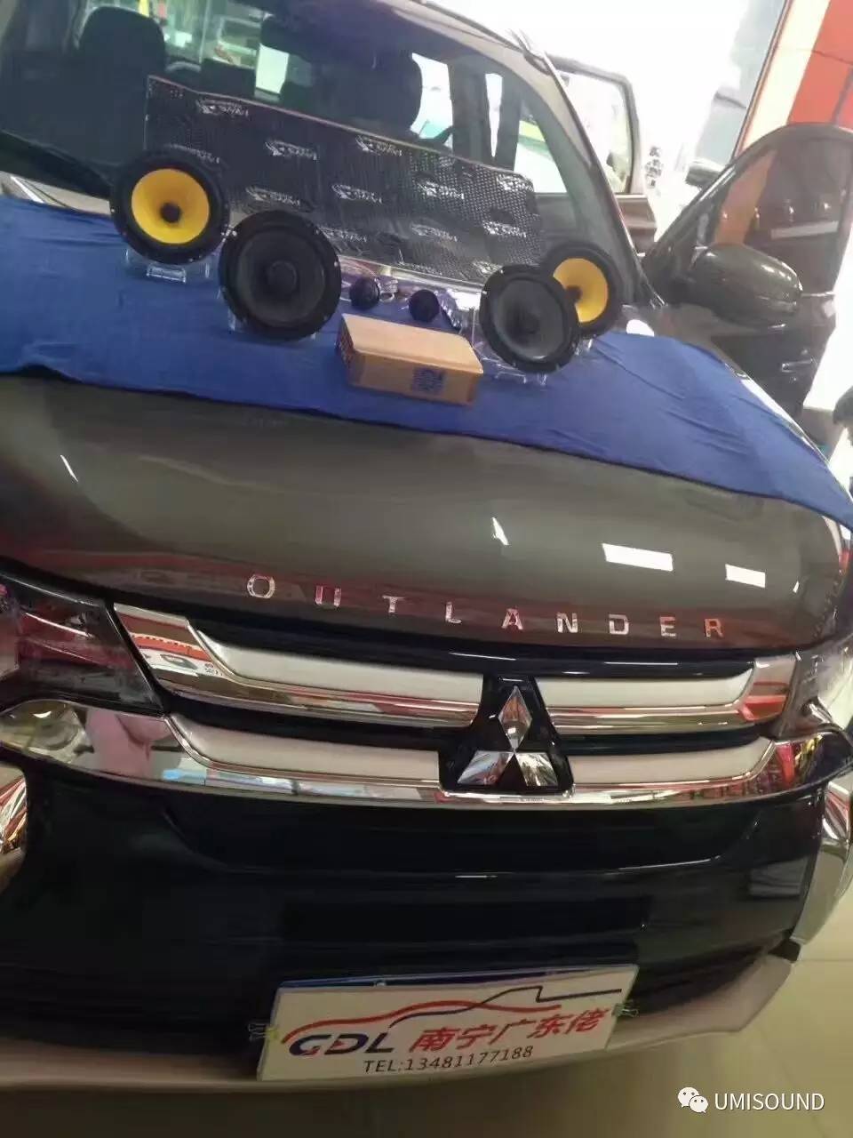 三菱欧蓝德音响升级,三菱欧兰德音响升级方案