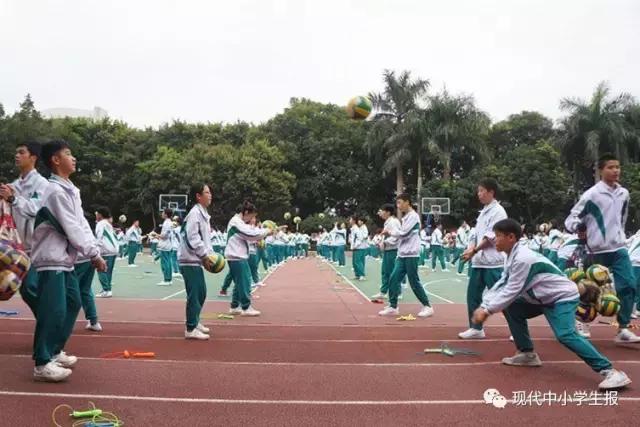 白云湖小学大课间,白云省实的大课间