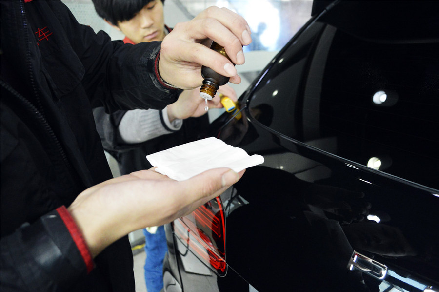 保时捷卡宴tpu漆面保护最佳效果图,保时捷卡宴最美车漆