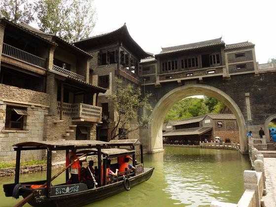 古镇风景古北水镇,记录旅游足迹古北水镇